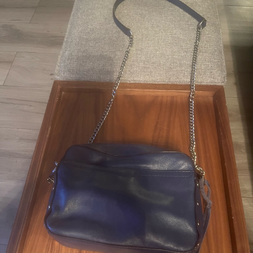 Rebecca Minkoff navy handbag